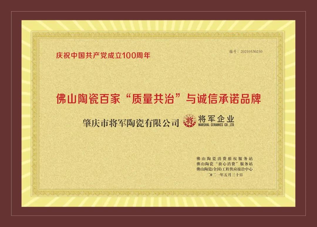 重磅 | 将军企业实力捧回4大重量级奖项,献礼建党百年(图4) 重磅 | 将军企业实力捧回4大重量级奖项,献礼建党百年(图4)