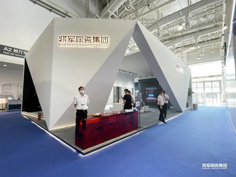 焕发石界新生态,将军陶瓷集团展馆精彩闪耀厦门国际石材展!(图4) 焕发石界新生态,将军陶瓷集团展馆精彩闪耀厦门国际石材展!(图4)