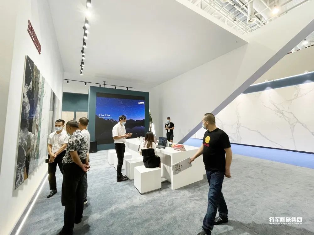 焕发石界新生态,将军陶瓷集团展馆精彩闪耀厦门国际石材展!(图6) 焕发石界新生态,将军陶瓷集团展馆精彩闪耀厦门国际石材展!(图6)